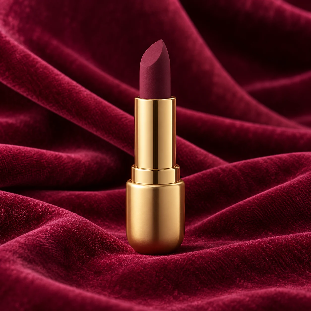 Labial mate aterciopelado
